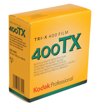 Kodak Tri-X Pan 400 TX 30,5 meter Rull Sort/Hvit-film 400 ASA