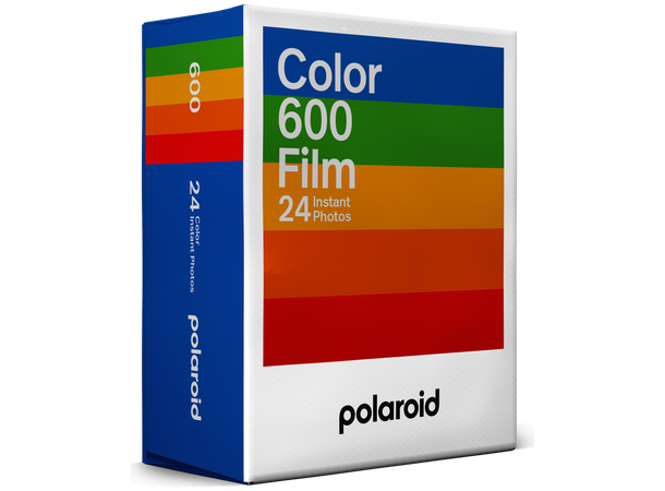 Polaroid 600 Farge 3 pk. Fargefilm for Polaroid 600 kamera