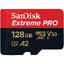 Sandisk MicroSDXC Extreme Pro 128 Gb 200MB/s A2 C10 V30 UHS-I