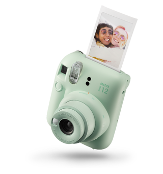 Fujifilm Instax Mini 12 Mint Green Kompakt instantkamera. Best i test!