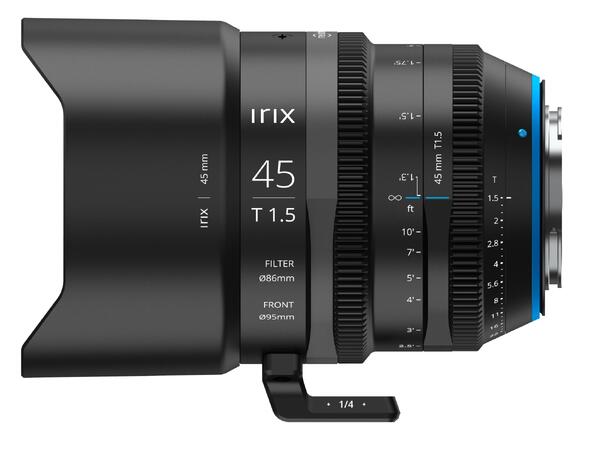 Irix Cine 45mm T1.5 for Canon RF Ultra 8K Ready, Værtettet