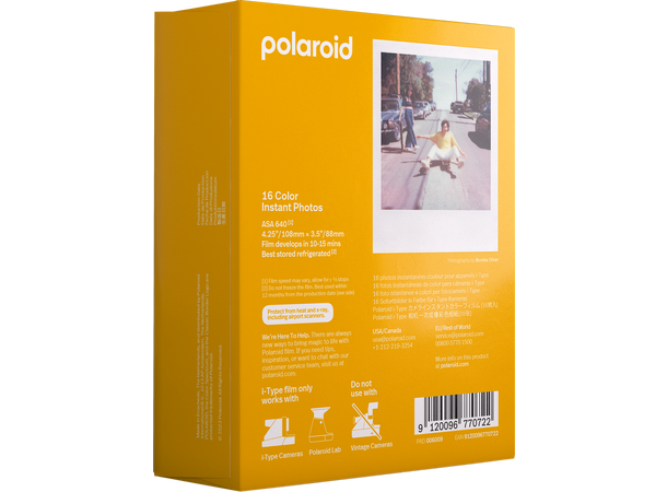 Polaroid I-Type Fargefilm 2 pk Fargefilm for Polaroid I-Type kamera
