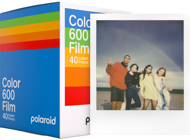 Polaroid 600 Farge 5 pk. Fargefilm for Polaroid 600 kamera