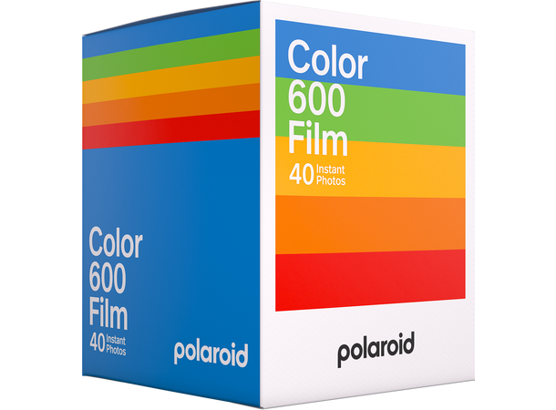 Polaroid 600 Farge 5 pk. Fargefilm for Polaroid 600 kamera