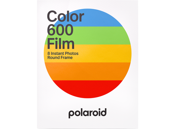 Polaroid 600 Farge Round Frame Fargefilm for Polaroid 600 kamera