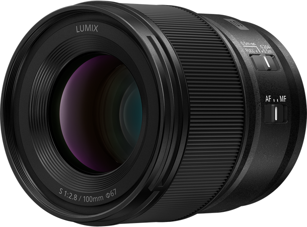 Panasonic Lumix S 100mm f/2.8 Lyssterkt makroobjektiv med høy kvalitet
