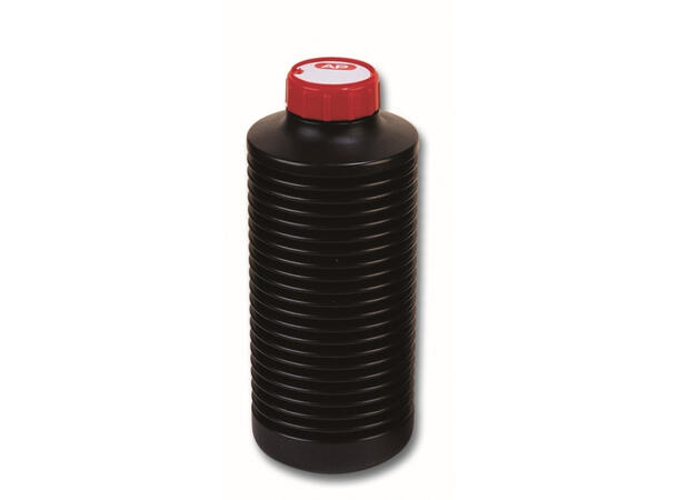 AP trekkspillflaske for fotokjemi 2Liter Gjør at kjemi holder seg lengre.2 liter