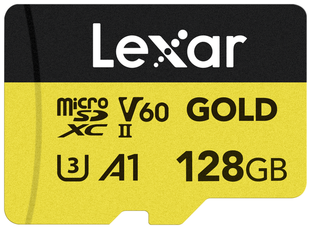 Lexar Gold microSDXC UHS-II 128 GB UHS-II/C10/A1/U3 R280/W100 (60)