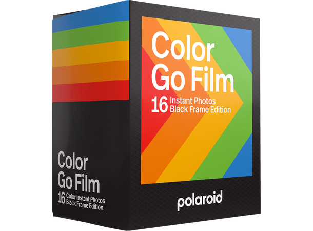 Polaroid Go Fargefilm Black Frame 2 pk Fargefilm for Polaroid Go kamera