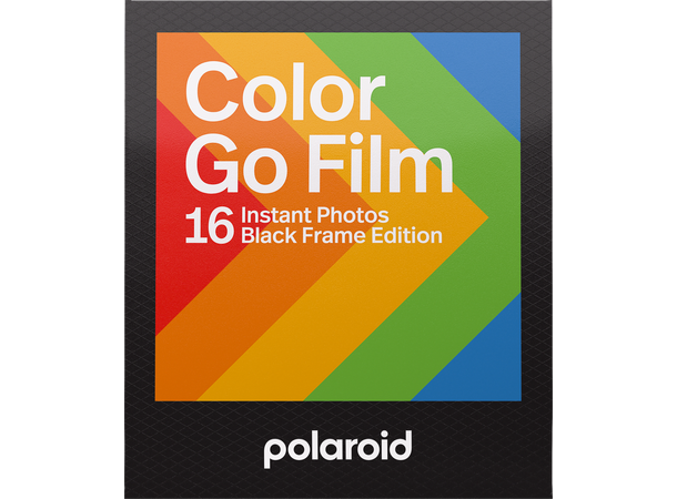 Polaroid Go Fargefilm Black Frame 2 pk Fargefilm for Polaroid Go kamera
