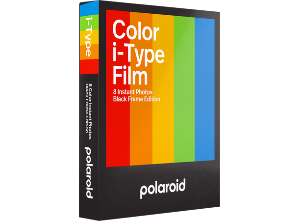 Polaroid I-Type Fargefilm Black frame Fargefilm for Polaroid I-Type kamera