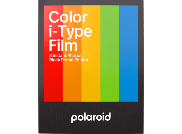 Polaroid I-Type Fargefilm Black frame Fargefilm for Polaroid I-Type kamera