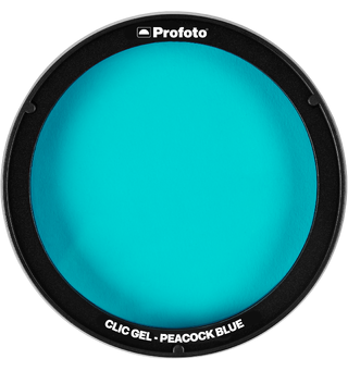 Profoto Clic Gel Peacock Blue Fargefilter til A-serien