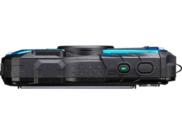 Pentax WG-90 kompaktkamera, Blå Vanntett og støtsikkert kompaktkamera