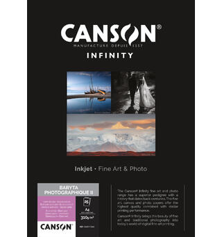 Canson Baryta Photographique II A4 25 ark, 310 gsm