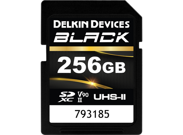 Delkin SD Black Rugged 256 GB R300/W250 UHS II (V90)