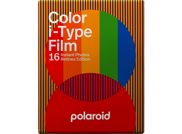 Polaroid I-Type Fargefilm Rund Round Frame Retinex Double
