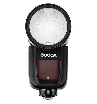 Godox V1-N for Nikon 76Ws, HSS Støtte, TTL, Kompakt