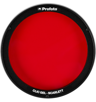 Profoto Clic Gel Scarlet Fargefilter til A-serien