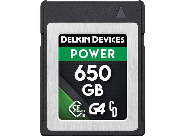 Delkin CFexpress Power 650 GB (type B) R1780/W1700 (G4)
