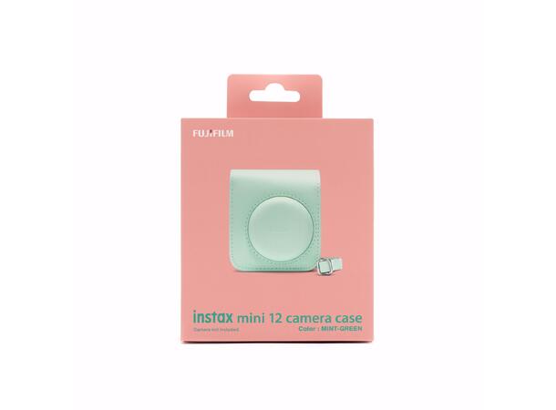 Fujifilm Instax Mini 12 Case Grønn Mint Green. Instax Mini 12 kameraveske