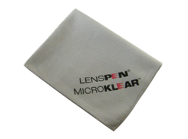 Lenspen Microklear Klut Grå Microfiberduk for effektiv rengjøring