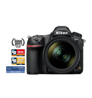 Nikon D850 FX, 45,7 MP, 7bps, ISO 25600, 4K
