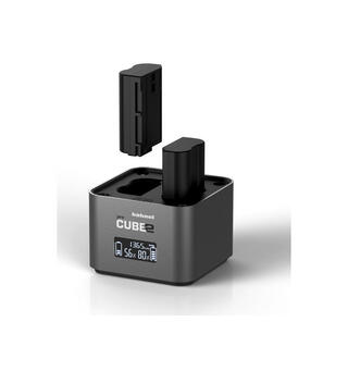 Hahnel ProCube 2 Twin Charger Canon Smart dobbellader for Canon