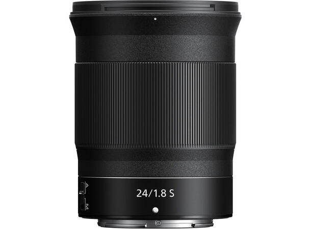 Nikon Z 24mm f/1.8 S Lyssterkt vidvinkel med høy kvalitet
