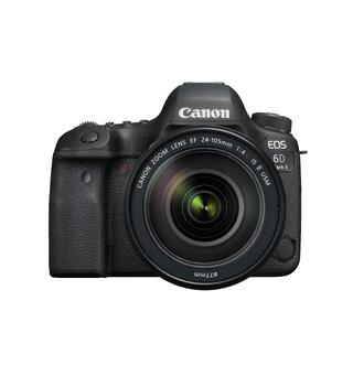 Canon EOS 6D Mark II m/24-105mm f/4L II Pakke med kamera og stabilisert zoom