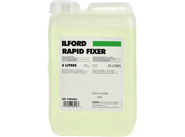Ilford Rapid Fixer 5L Flytende fix for film og bilder