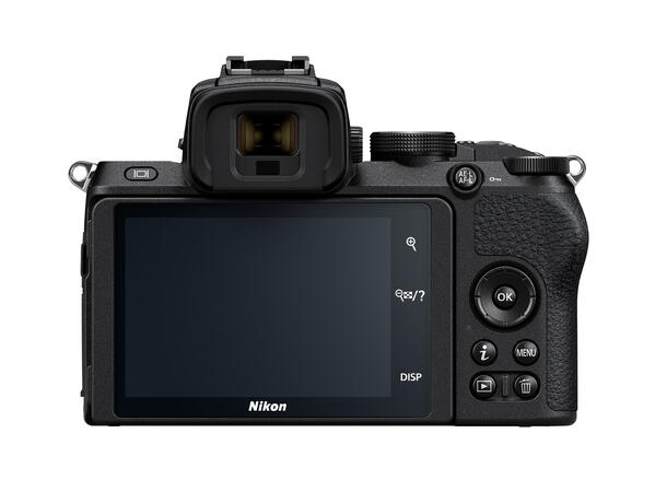 Nikon Z50 Speilløs DX-format med 20,9MP, 4K, Wifi