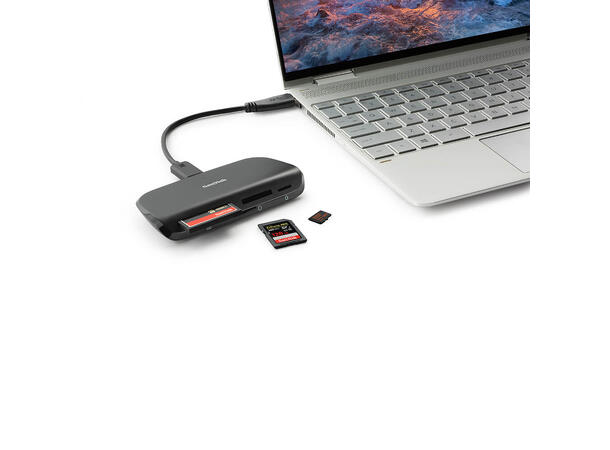 Sandisk Minnekortleser USB-C PRO Superrask overføringshastighet