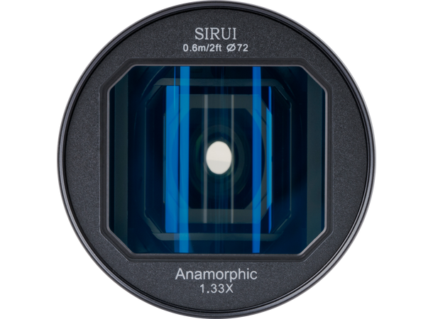 Sirui 24mm f/2.8 1,33x Anamorphic Ekte anamorph vidvinkel for video