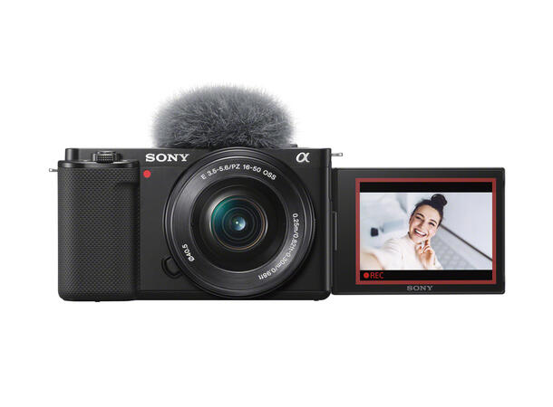 Sony ZV-E10 Vloggkamera med utskiftbar optikk