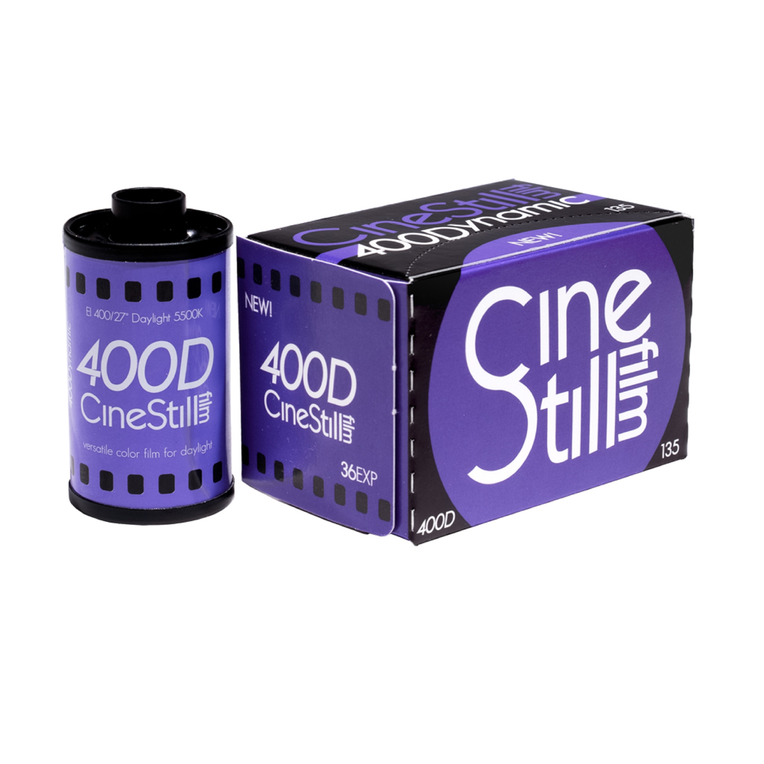 CineStill 400D Dynamic Versatile 135-36 Finkornet fargefilm, 400 ASA