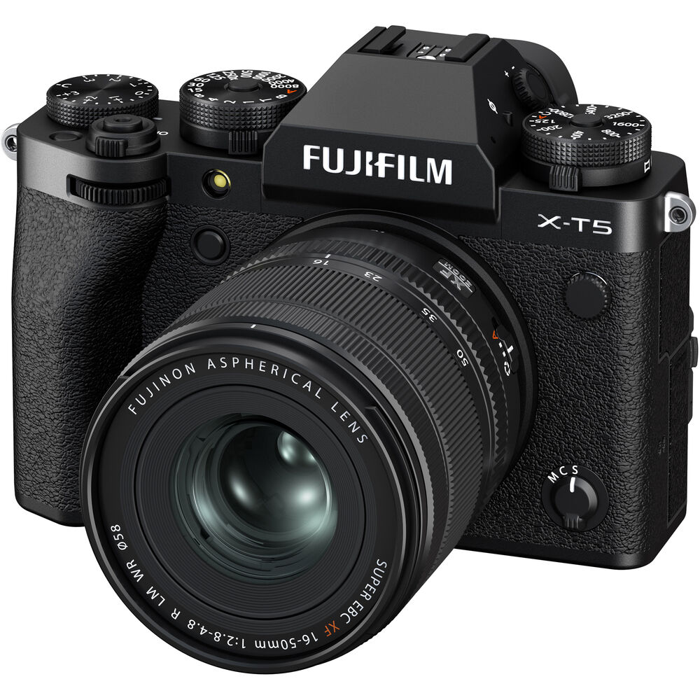 Fujifilm X-T5 Kit med 16-50/2.8-4.8 Sort Værtettet, IBIS, 6K, 40Mp