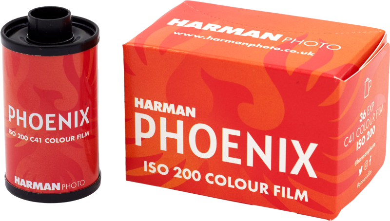 Harman Phoenix ISO 200 135-36 film Fargefilm, ASA, 36 bilder