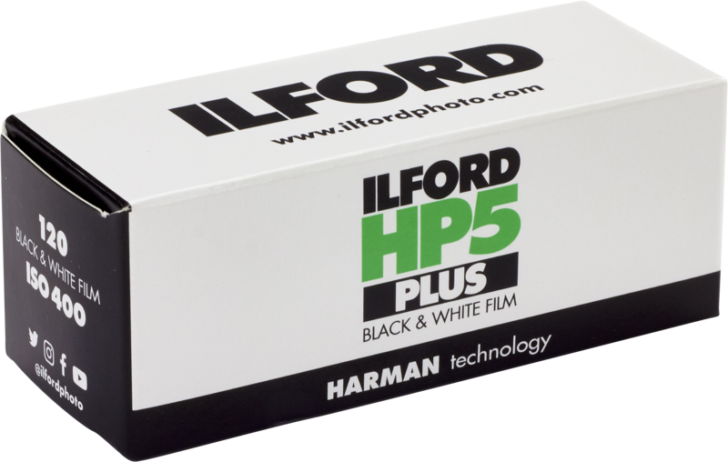 Ilford HP5+ 120 Sort/Hvit-film 400 ASA