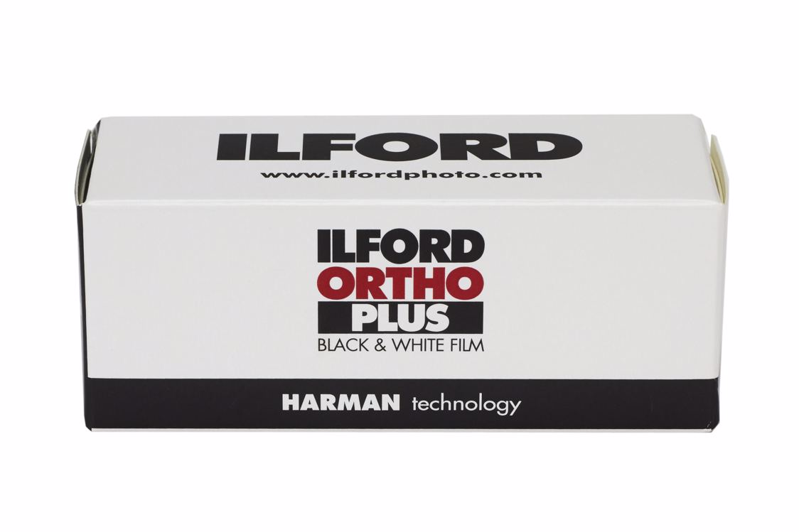Ilford Ortho Plus 80 120 Sort/Hvit-film ASA