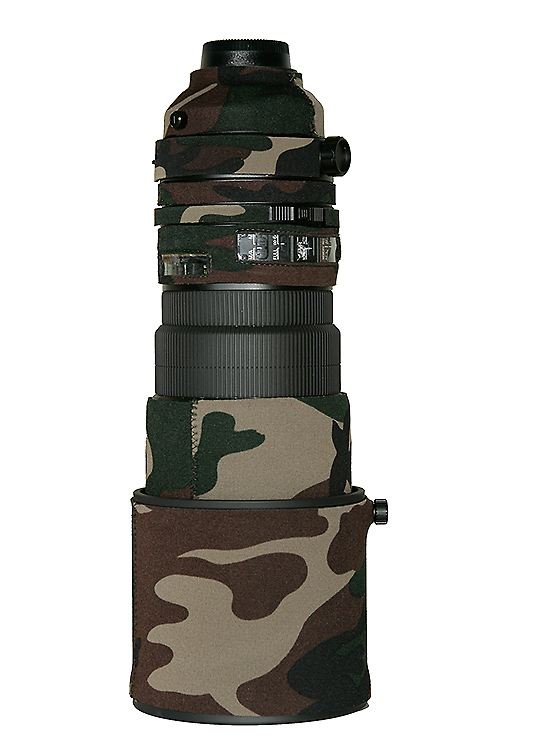 Lenscoat for Nikon 300 f/2.8 VR & II Objektivbeskyttelse, Forest Green Camo