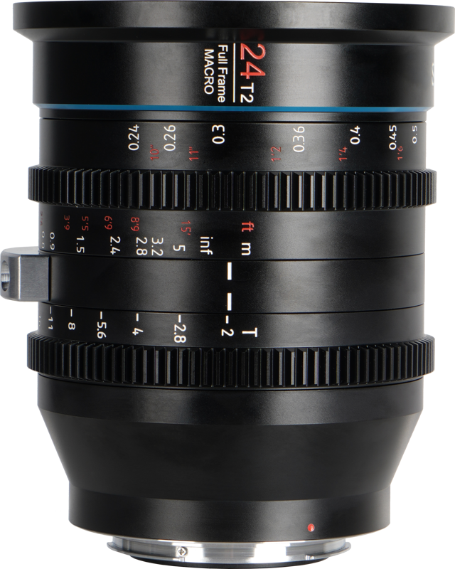 Sirui Cine Lens Jupiter FF 24mm T2 PL Macro Cine-objektiv med fatning