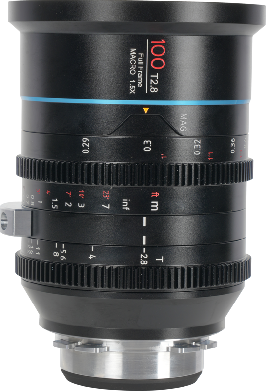 Sirui Cine Lens Jupiter FF 100mm T2.8 PL Macro Cine-objektiv med fatning