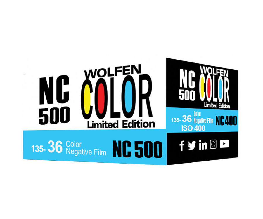Orwo Wolfen NC500 Color 135-36 ISO 400, Negativ fargefilm