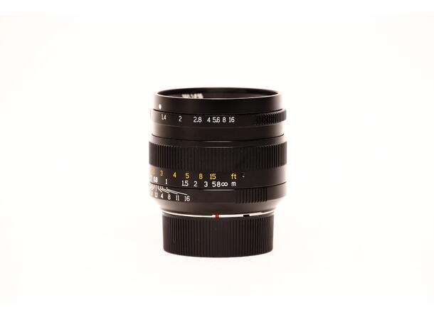 7Artisans 50mm 1:1,1, BRUKT BRUKT, Se beskrivelse, for Leica M 