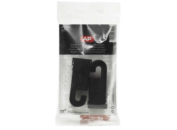 AP Plastic Film Clips (par) Klips for å henge film til tørking 