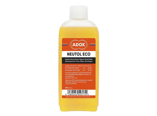 Adox Neutol ECO 500 ml conc. Høykapasitets sort/hvit papir-fremkaller