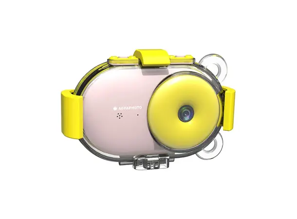 Agfaphoto Realikids Cam Waterproof Rosa. Vanntett digitalkamera + 8GB kort 