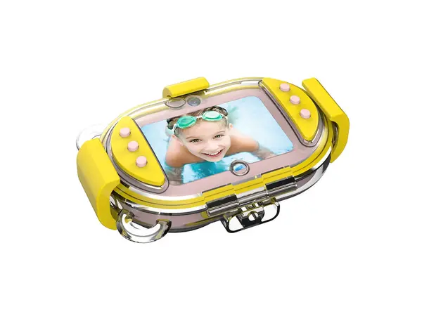 Agfaphoto Realikids Cam Waterproof Rosa. Vanntett digitalkamera + 8GB kort 