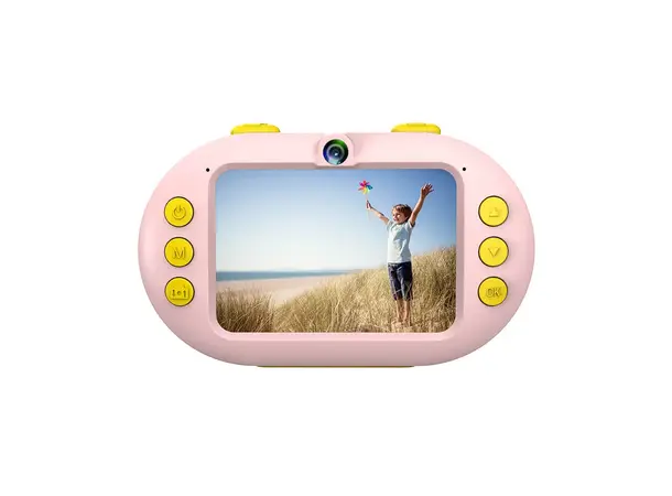 Agfaphoto Realikids Cam Waterproof Rosa. Vanntett digitalkamera + 8GB kort 